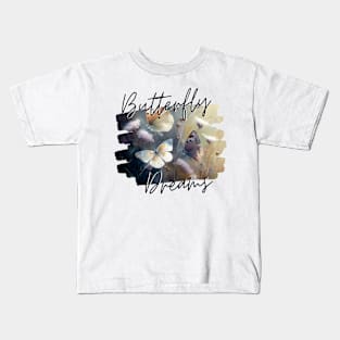 Stormy Butterfly Dreams Kids T-Shirt